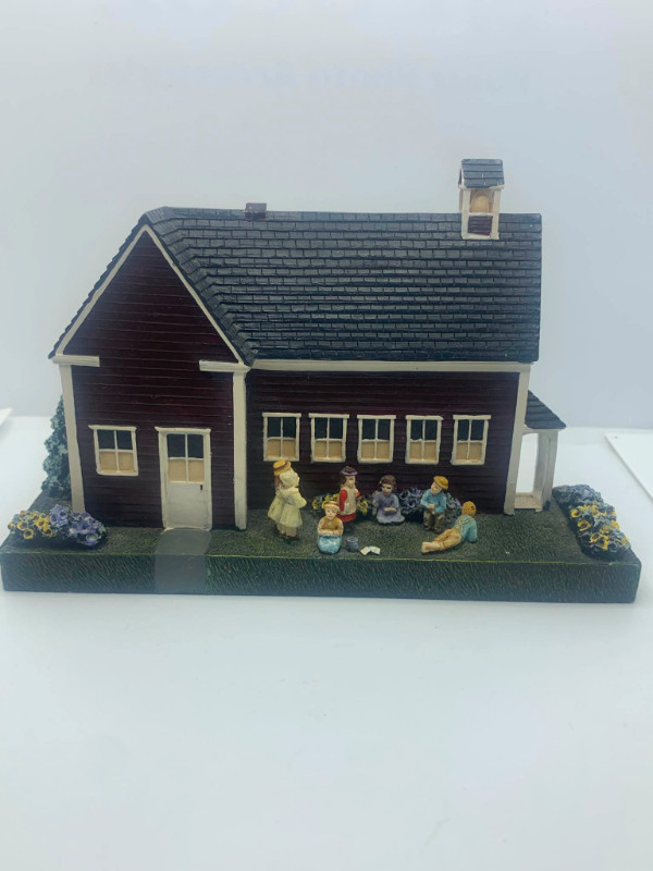 Figurine - Country School House - Catherine Karnes Munn - NB in Arts & Collectibles in Fredericton