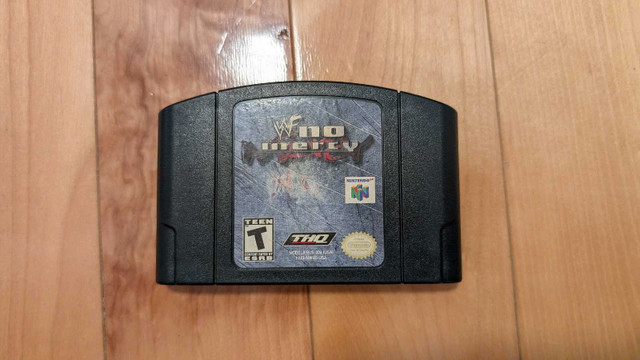 WWF no mercy N64 Nintendo 64 - Authentic - Tested in Other in Gatineau