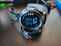 Samsung Gear Sport Smartwatch and USB Charger
