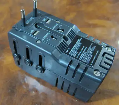 NEXXTECH 50 WATTS STEP DOWN TRAVEL ADAPTER VOLTAGE CONVERTER, View more