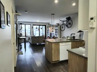 3 chambres + grand walk-in 2 stationnements inclus Thermopompe, très bien isolé & insonorisé Bain +...