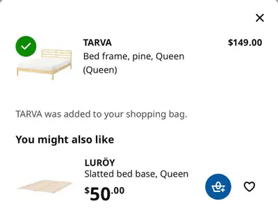 ikea queen bed frame, View more