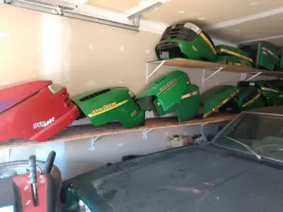 assorted hoods for lawn & garden tractors, View more