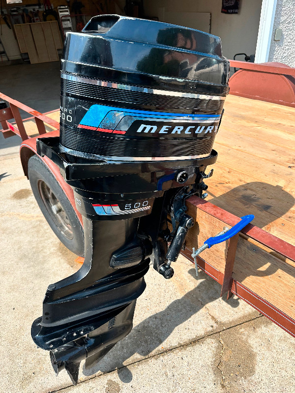 50 hp Mercury outboard in Boat Parts, Trailers & Accessories in Winnipeg - Image 4