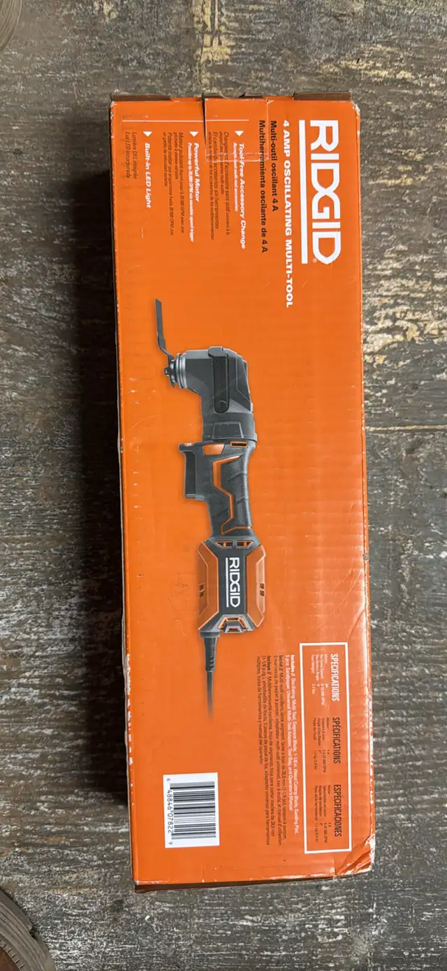 Ridgid Oscillating Multi-Tool in Power Tools in London - Image 3