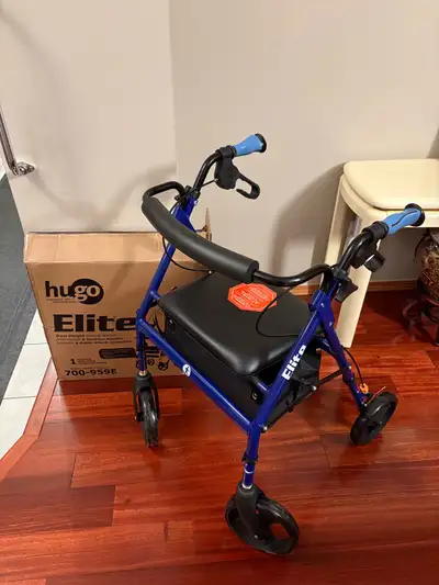 NEW: Walker / Stroller - Drive Hugo Elite Walker Didn’t fit the height for my mother as she shrunk....