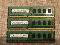 Assorted 2-4GB RAM for desktop and laptop - please see picture