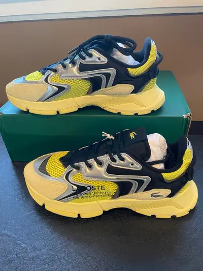 LACOSTE L003 NEO YELLOW/BLACK  MEN'S SIZE US 10, View more