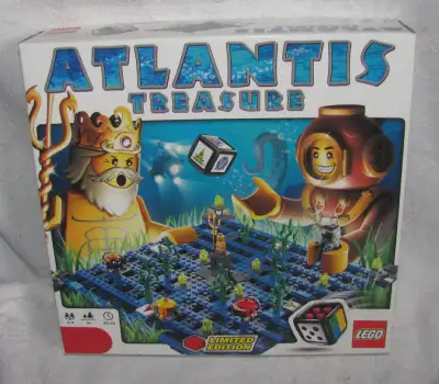 Lego Atlantis Treasure Game 3851 Complete, View more