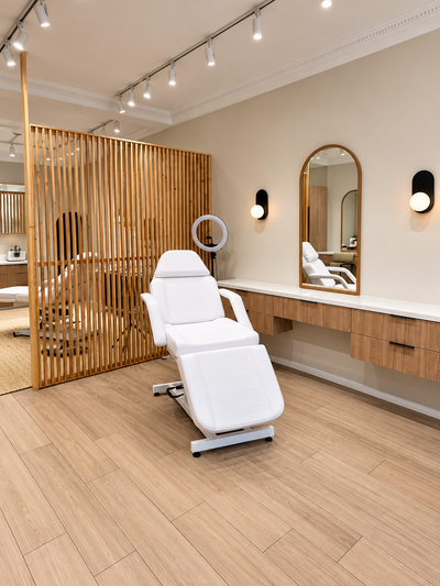 Beauty chair rental in modern clinic, View more