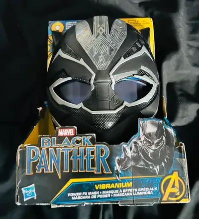 BLACK PANTHER TOY MASK, View more