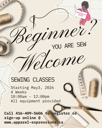 Learn to Sew Like a Pro – Sewing Classes Starting May 3!, View more