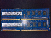 2x4GB DDR3 Desktop RAM