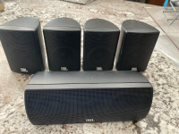 5 JBL speakers