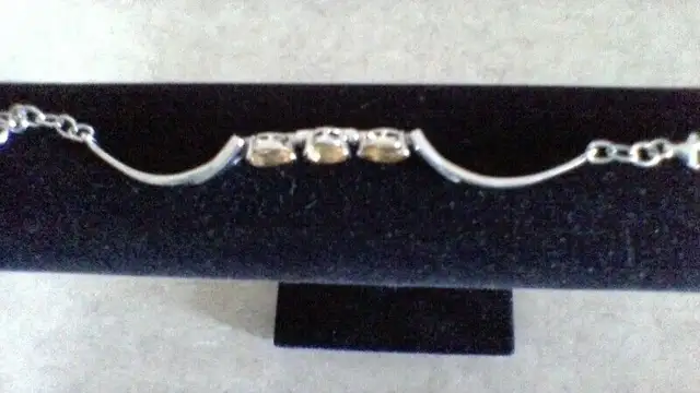 CITRINE AND STERLING SILVER BRACLET62863731923073122