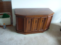 retro Baycrest console radio record player