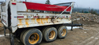 2007 Load Max Tridem Dump Pup Trailer