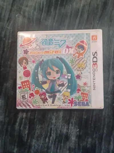 Project Mirai DX for the 3ds 48 songs (Does not come with AR cards)