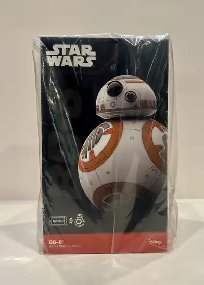 Experience the magic of the Star Wars universe with this Sphero BB-8 App-Controlled Robot! This auth...