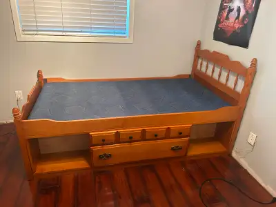 Twin captain bed, View more