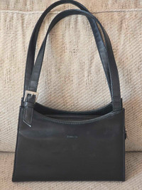 Designer black women's Leather Handbag