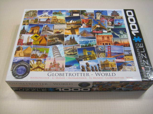 Eurographics Globetrotter World 1000-Piece Puzzle in Hobbies & Crafts in Oakville / Halton Region - Image 3