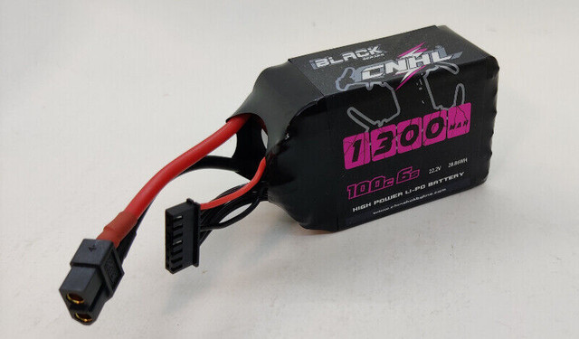 CNHL BLACK 1300MAH 6S 100C LIPO BATTERY in Hobbies & Crafts in Mississauga / Peel Region