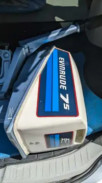 Evinrude 7.5 HP Outboard Motor 