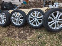 2016 CX9 20 inch Rims 245 50 20 Toyo Open Country tires