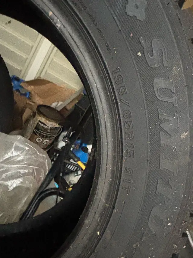 Studded winter tires 195/65/R15 in Other Parts & Accessories in Bridgewater - Image 4