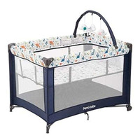 Portable Baby Playpen with Mattress & Wheels NEW IN BOX
