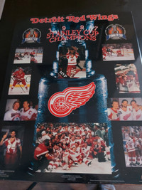 Detroit RED Wings 1997 wall plaque 