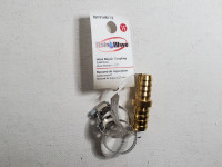 Rain Wave Hose Repair Brass Coupling kit 1/2" / kit de raccord