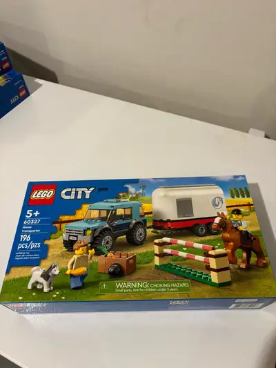 I'm offering a brand new, unopened Lego City 60327 Horse Transporter set. This 196-piece set is perf...