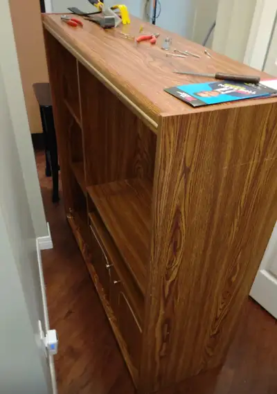 Tv cabinet, old style., View more