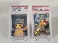 Pokemon TCG - Pikachu with Grey Felt Hat - SVP085 Promo - PSA 10