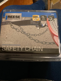 Reese Towing Safety Chain   72”.  5000 lb. New