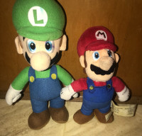 Nintendo Mario & Luigi Plush Stuffed Dolls Toys Figures 7.5-9.5"