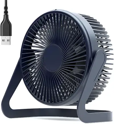 Desk Fan, USB Portable Mini Fan, Quiet Small USB Personal Fan, View more