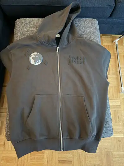 Broken Planet Spider Zip Up Hoodie, View more
