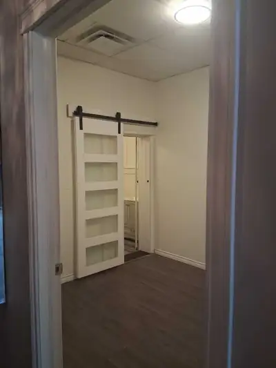 Flat monthly rent includes a room with attached private sanitation and storage room, utilities, use...