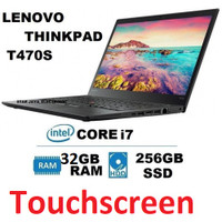 Lenovo T470s -FHD Touchscreen -i7/32GB RAM/ 256GB SSD-starting