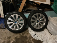 BMW WINTER  RIMS AND TIRES