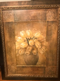 Framed Oil painting