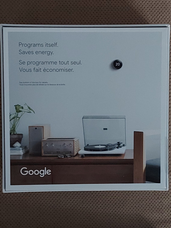 GOOGLE Nest Thermostat BRAND NEW in Other in Belleville - Image 2