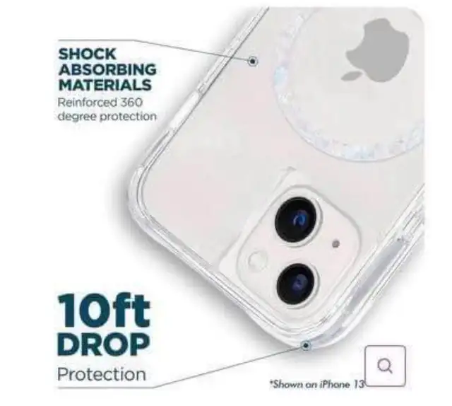 Case-Mate Clear Twinkle Diamond MagSafe Case – iPhone 14 Pro (Ne in Cell Phone Accessories in Kitchener / Waterloo - Image 3