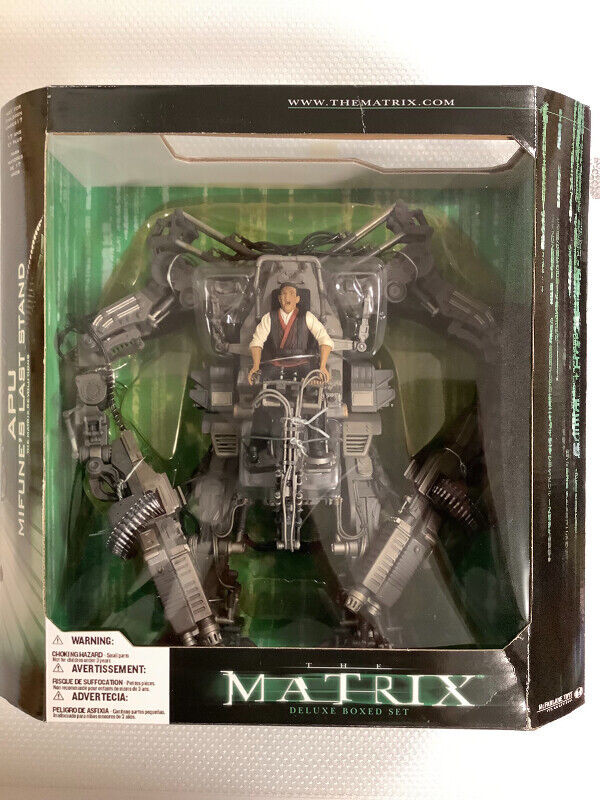 McFARLANES THE MATRIX DELUXE BOXED SET,  MIFUNES LAST STAND, APU in Toys & Games in Bedford