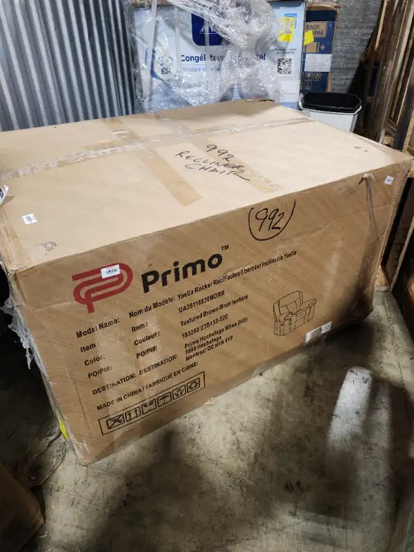 Primo Yaella 32 Inch Rocker Recliner Sofa Chair in Chairs & Recliners in Mississauga / Peel Region - Image 11