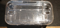 Used Clear Hard Protective Case Cover For Nintendo Wii U