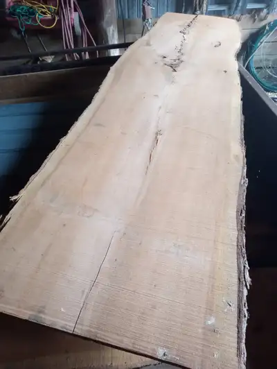 Rare Live Edge  Slab - Rough Cut - 72 x 24 x 1.75 Inches - WOW!, View more